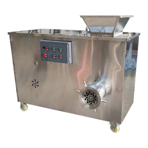 Industrial all-in-one meat crusher and grinder machine for efficient meat processing