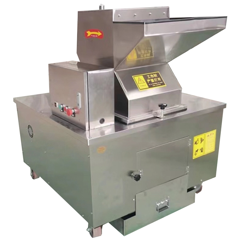 Industrial animal bone crusher machine for heavy-duty meat and bone byproduct processing.
