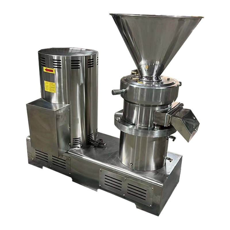Industrial stainless steel colloid mill machine for superfine grinding and emulsifying.
