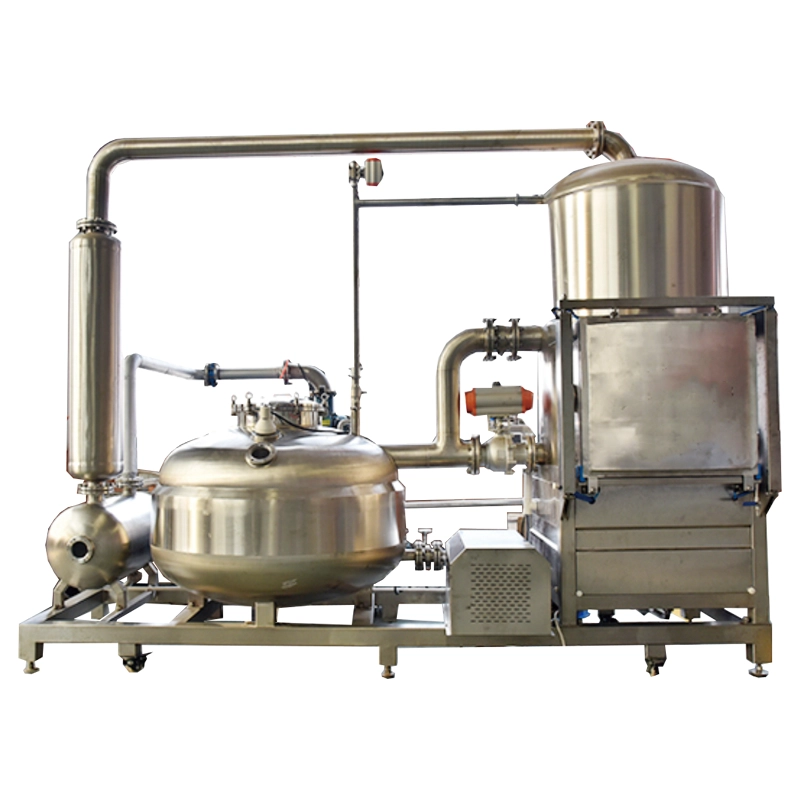 Low-temperature fruit and vegetable chips vacuum fryer retaining natural color, flavor, and nutrients.