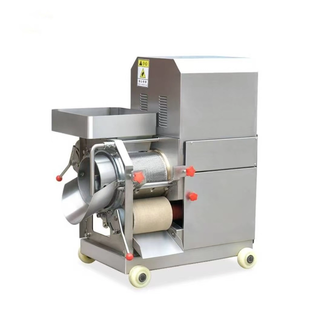 Surimi making fish meat picker equipment widely used in fish ball and fish cake factories.